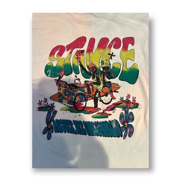 Stance The Crew T Tee Shirt Size Small - Picture 4 of 5